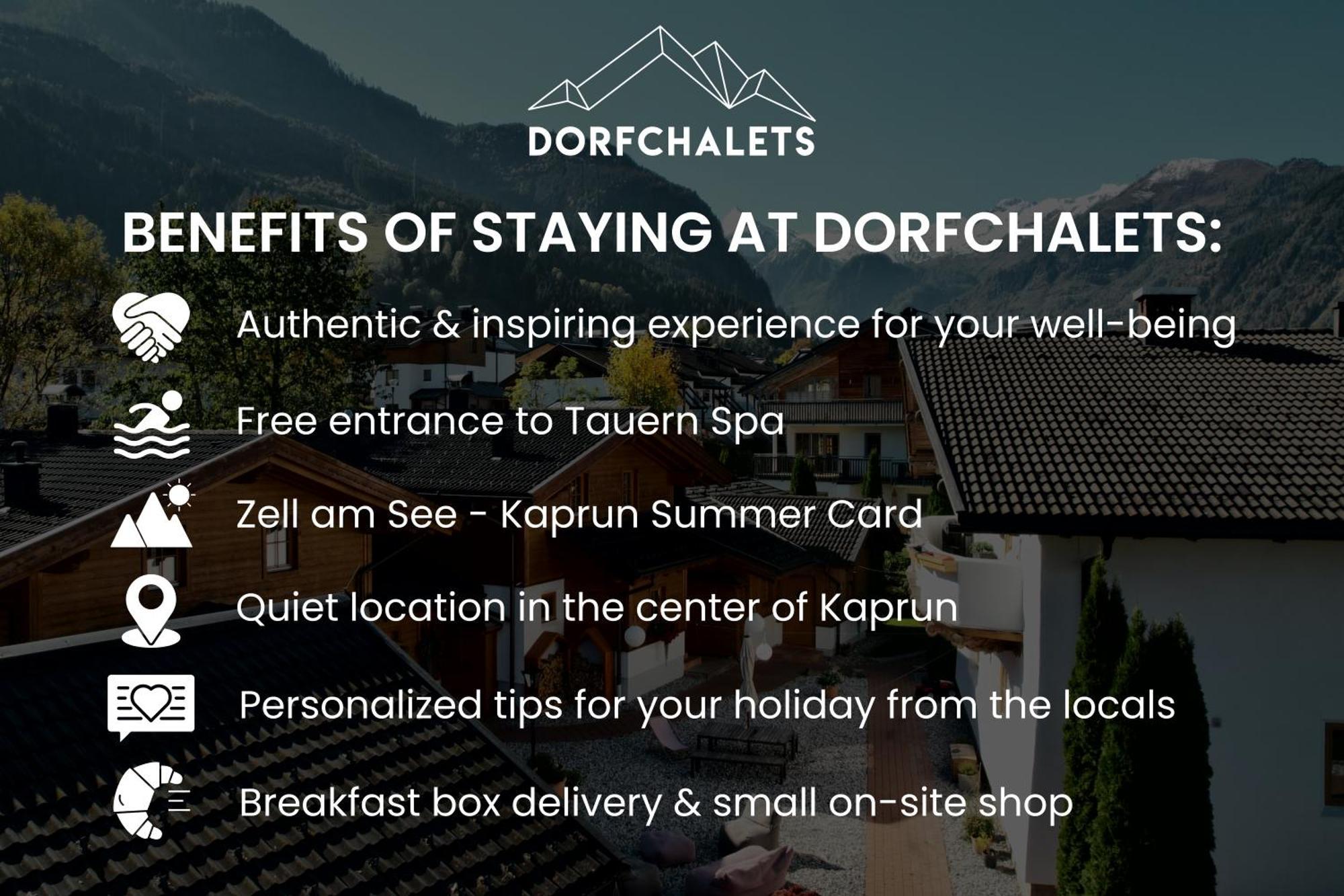 Dorfchalets & Apartments - Authentic Experience In Centre Of Kaprun Including Tauernspa And Summercard Luaran gambar